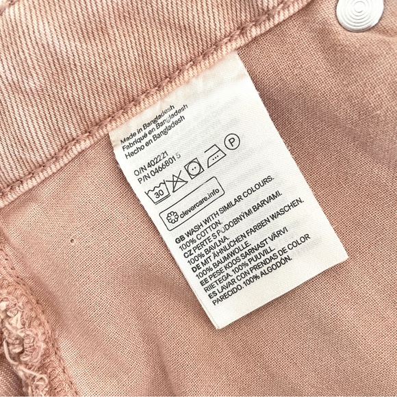 NWT H&M Light Pink Denim Skirt - Picture 7 of 7